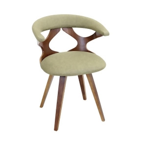 Lumisource Gardenia Chair Walnut Green Ch-gardwl-gn - All