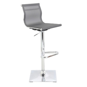 Lumisource Mirage Barstool Silver Bs-tw-miragesv - All