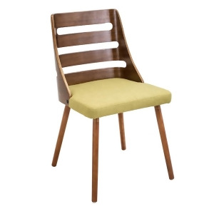 Lumisource Trevi Chair Walnut Green Ch-trvwl-gn - All