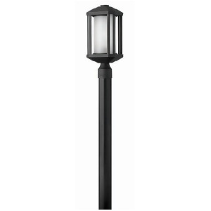 Hinkley Lighting Castelle 1 Light Outdoor Post Top/Pier Mount Black 1391Bk - All