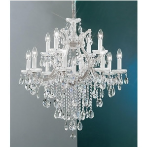 Classic Maria Theresa 13 Lt Chandelier Chrome Crystal Spectra 8124Chsc - All