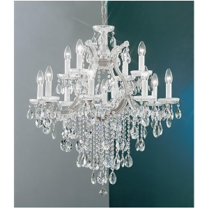 Classic Maria Theresa 13 Lt Chandelier Chrome Crystal Elements 8124Chs - All