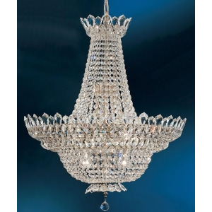 Classic Lighting Tiara 16 Light Chandelier Chrome Crystalique-Plus 1686Cp - All