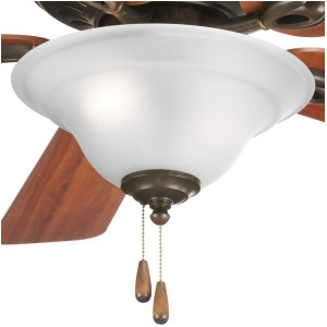 Progress Trinity 3 Lt 13.375 Ceiling Fan Lt Forged Bronze/Etched P2628-77 - All