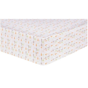 Trend Lab Deer Lodge Arrow Fitted Crib Sheet 102382 - All
