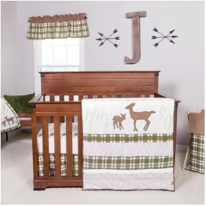 Trend Lab Deer Lodge 3 Piece Crib Bedding Set 102381 - All