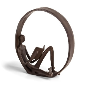 Danya B Encircled Reader Iron Sculpture Zi15683 - All