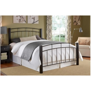 Fbg Scottsdale Metal Headboard Black Speckle Queen B92245 - All