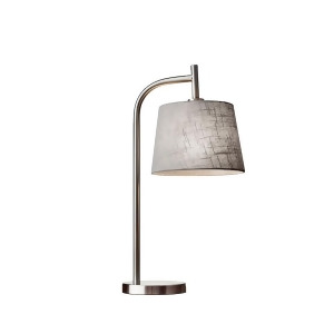 Adesso Blake Table Lamp Brushed Steel 4070-22 - All