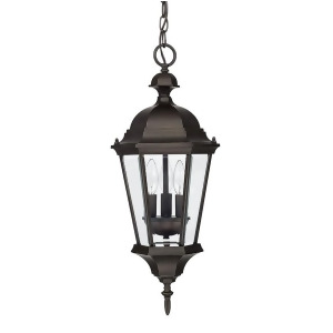 Capital Lighting Carriage House 3 Lt Hanging Lantern Old Brz Hammered 9724Ob - All