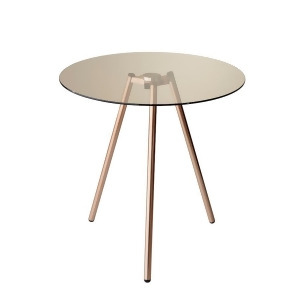 Adesso Gibson Accent Table Copper Powder Coated Metal Wk2081-20 - All