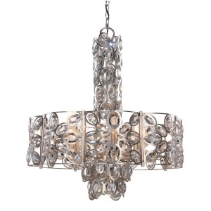 Crystorama Sterling 8 Light Distressed Twilight Chandelier 7588-Dt - All