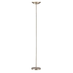 Adesso Mars Led Torchiere Brushed Steel 5135-22 - All