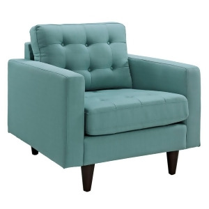 Modway Furniture Empress Upholstered Armchair Laguna Eei-1013-lag - All