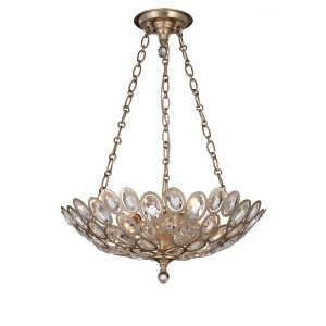 Crystorama Sterling 3 Light Distressed Twilight Chandelier 7584-Dt - All