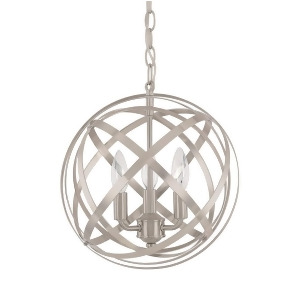 Capital Lighting Axis 3 Light Pendant Brushed Nickel 4233Bn - All