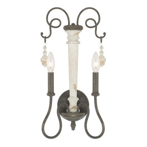 Capital Lighting Vineyard 2 Light Sconce French Country 610321Fc - All