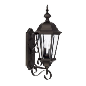 Capital Lighting Carriage House 2 Lt Wall Lantern Old Bronze Hammered 9722Ob - All