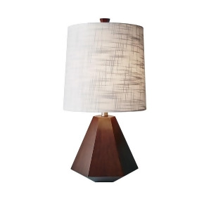 Adesso Grayson Table Lamp Walnut Birch Wood 1508-15 - All