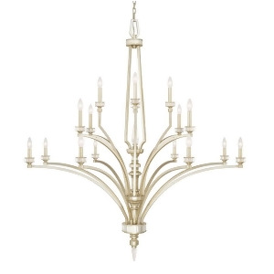 Capital Lighting Olivia 16 Light Chandelier Winter Gold 415002Wg - All