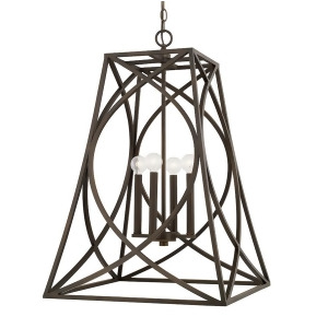 Capital Lighting Foyers 4 Light Foyer Light 20 Old Bronze 510242Ob - All