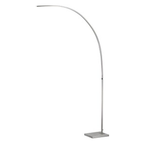 Adesso Sonic Led Arc Lamp Brushed Steel 4235-22 - All