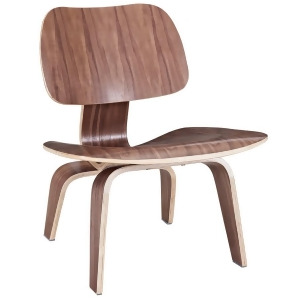 Modway Furniture Fathom Lounge Chair Walnut Eei-510-wal - All
