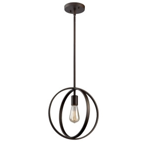 Artcraft Newport 1 Light Pendant Oil Rubbed Bronze Ac10881ob - All