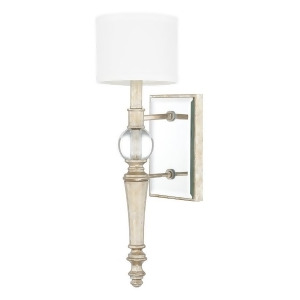 Capital Lighting Carlyle 1 Light Sconce Gilded Silver 611711Gs-654 - All