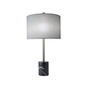Adesso Blythe Table Lamp Brushed Steel 5280-01 - All