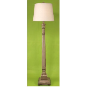 Coast Lamp Casual Living Square Candlestick Floor Lamp Grey 14-C14a - All