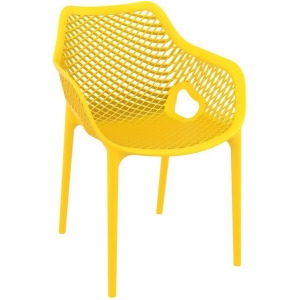 Compamia Air Xl Outdoor Dining Arm Chair Yellow Isp007-yel - All