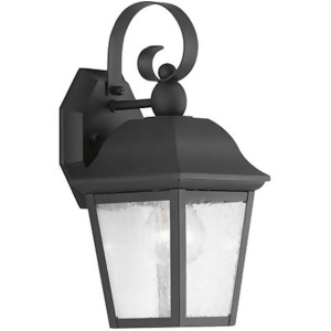 Progress Kiawah 1 Light 5.625 Outdoor Small Wall Lantern Black P560010-031 - All