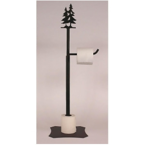 Coast Lamp Rustic Living Double Pine Tree Toilet Paper Holder Sienna 15-R23l - All