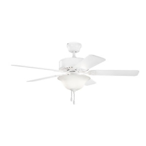 Kichler Renew Select Es 50 Fan White White Etch White/White 330103Wh - All