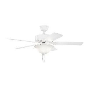 Kichler Renew Select Es 50 Fan White White Etch White/White 330103Wh - All