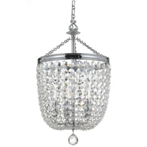 Crystorama Archer 5 Light Crystal Polished Chrome Chandelier 785-Ch-cl-mwp - All