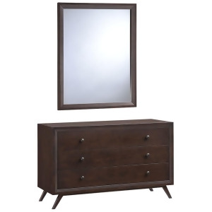 Modway Furniture Tracy Dresser and Mirror Cappuccino Mod-5310-cap-set - All