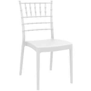 Compamia Josephine Outdoor Dining Chair White Isp050-whi - All