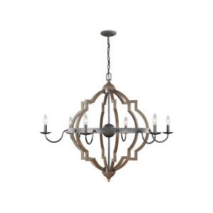 Sea Gull Lighting Socorro 6 Light Chandelier Stardust 3224906En-846 - All