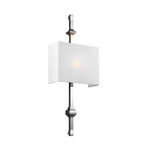 Feiss Teva 1 Light Wall Sconce Polished Nickel Wb1860pn - All