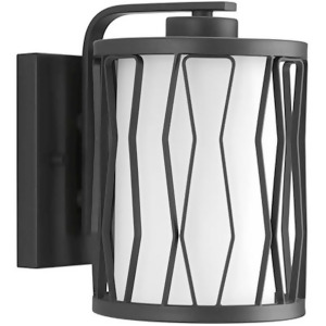 Progress Wemberly 1 Light 6.4 Wall Sconce Graphite/Etched White P710007-143 - All