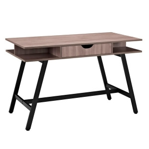Modway Furniture Turnabout Office Desk Birch Eei-1324-bir - All