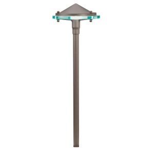 Kichler Led galss and Metal Textured Architectural Bronze 15817Azt30r - All