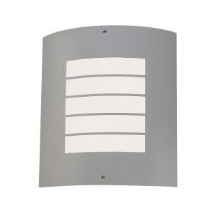 Kichler Newport Outdoor Wall 1Lt Brushed Nickel White Pc Diffuser 6040Ni - All