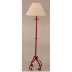 Coast Lamp Coastal Living Iron S-Leg Floor Lamp Brick Red 12-B30a - All
