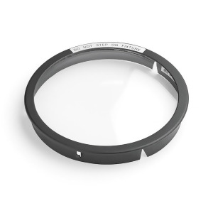 Kichler Accessory Lens Black Clear Glass 15689Bk - All