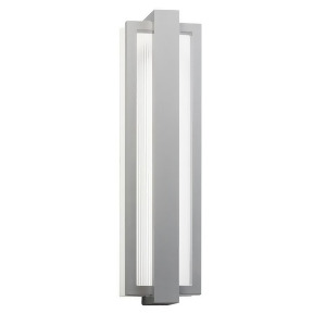 Kichler Sedo Outdoor Wall 1Lt Led 6x24.25 Platinum Clear 49435Pl - All
