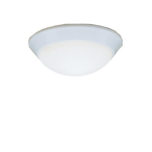 Kichler Ceiling Space Flush Mount 1Lt 10x4.25 White Etch Opal 8880Wh - All