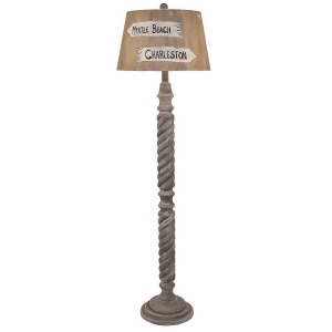 Coast Lamp Coastal Living Small Rope Floor Lamp Driftwood 14-B10a - All
